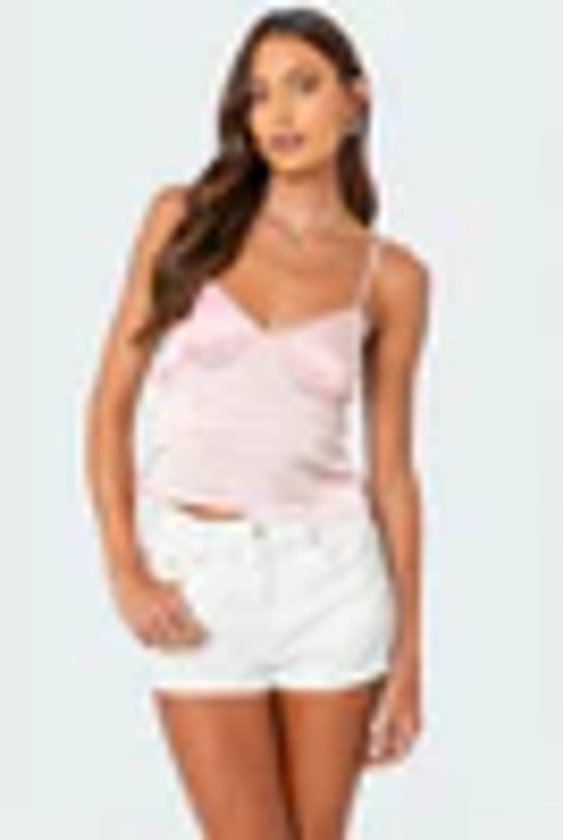 Imani Satin Tank Top