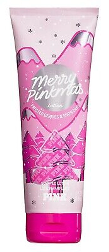 Victoria's Secret New! It's A Pink Christmas Scented Lotion MERRY PINKMAS 236ml | eBay