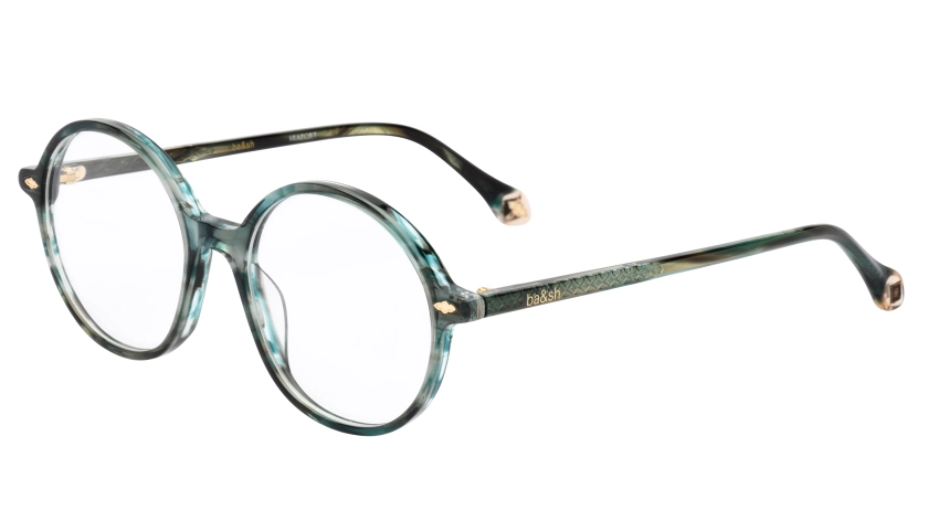 Lunettes de vue ba&sh BA1055 Ve70 Ecaille Fonce I Ronde - Krys