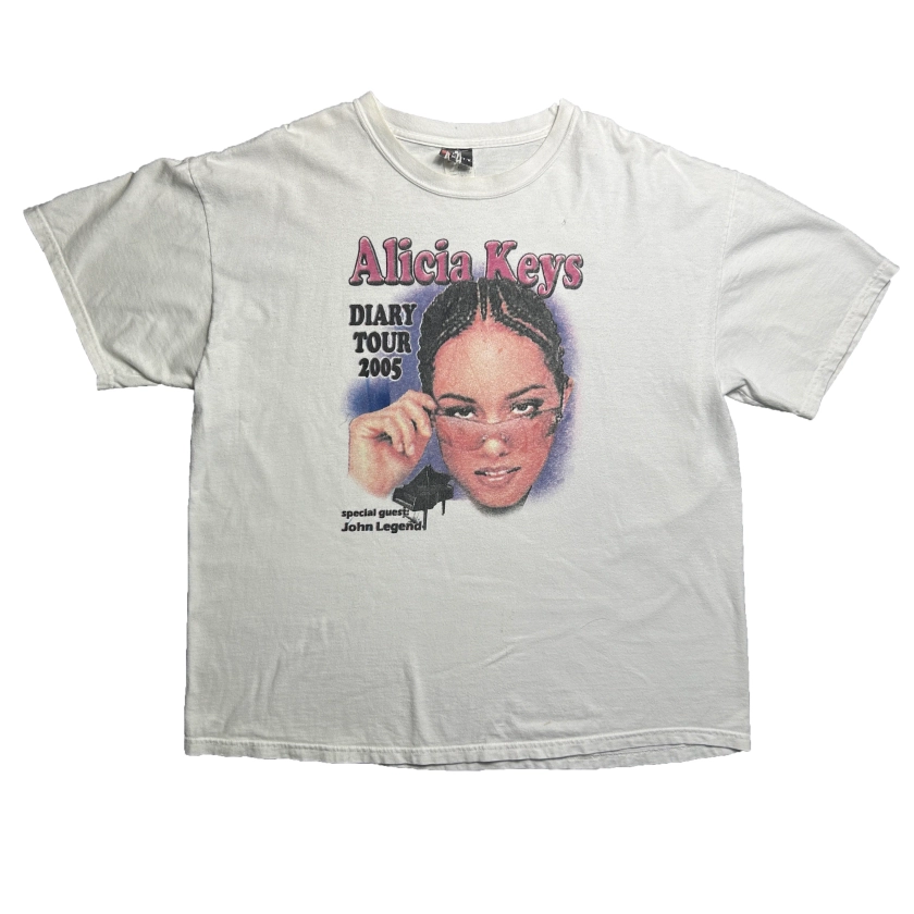 2005 Alicia Keys Tee Shirt Size XL