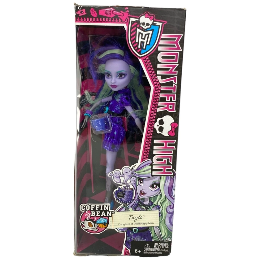 Monster High Coffin Bean Twyla Doll Daughter Of The Boogey Man 2013 Mattel New