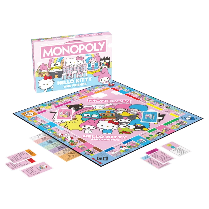 MONOPOLY: Hello Kitty and Friends - Walmart.com