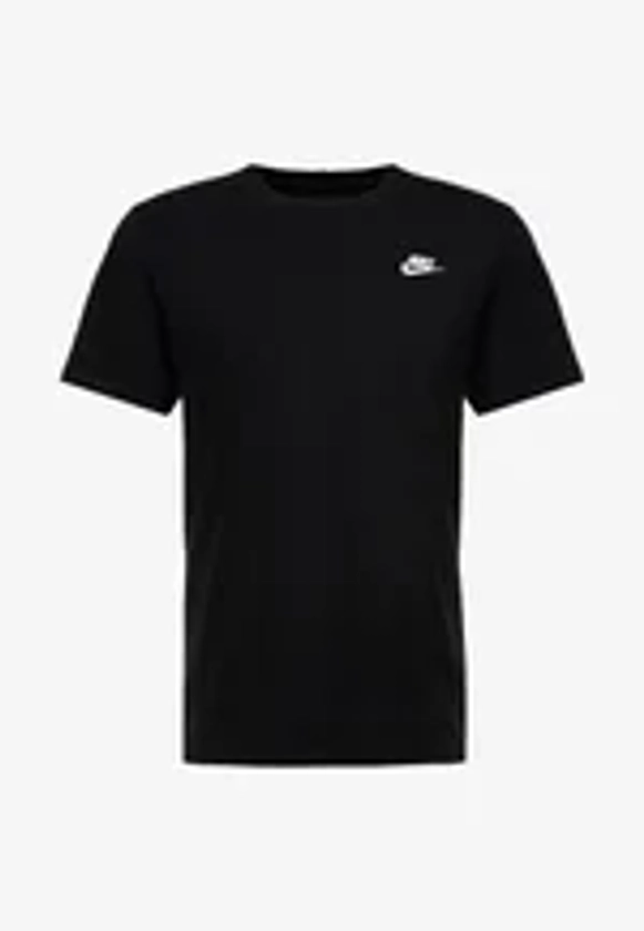 CLUB TEE - T-shirt basique - black/white