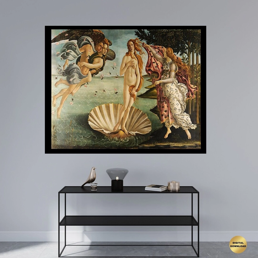 Sandro Botticelli: the Birth of Venus Very Rare Print - Etsy Australia