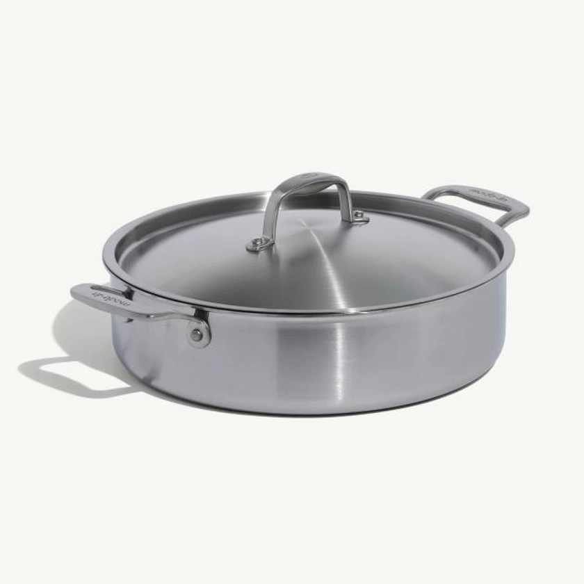 Stainless Clad Rondeau | 6 Quart | Made In