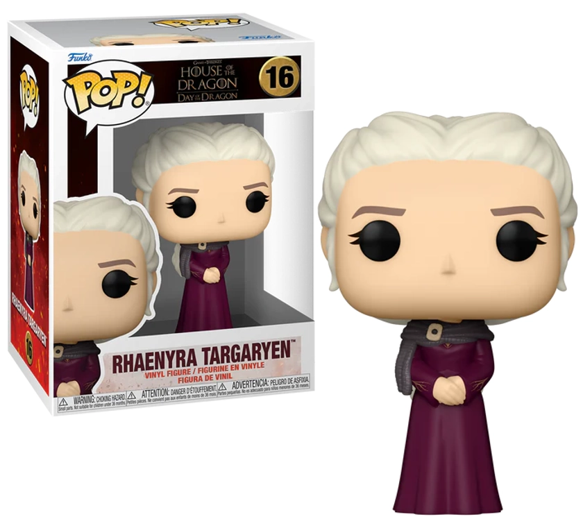 HOUSE OF THE DRAGON - POP TV N° 16 - Rhaenyra Targaryen : ShopForGeek.com: Bobble Head POP Funko House of Dragons