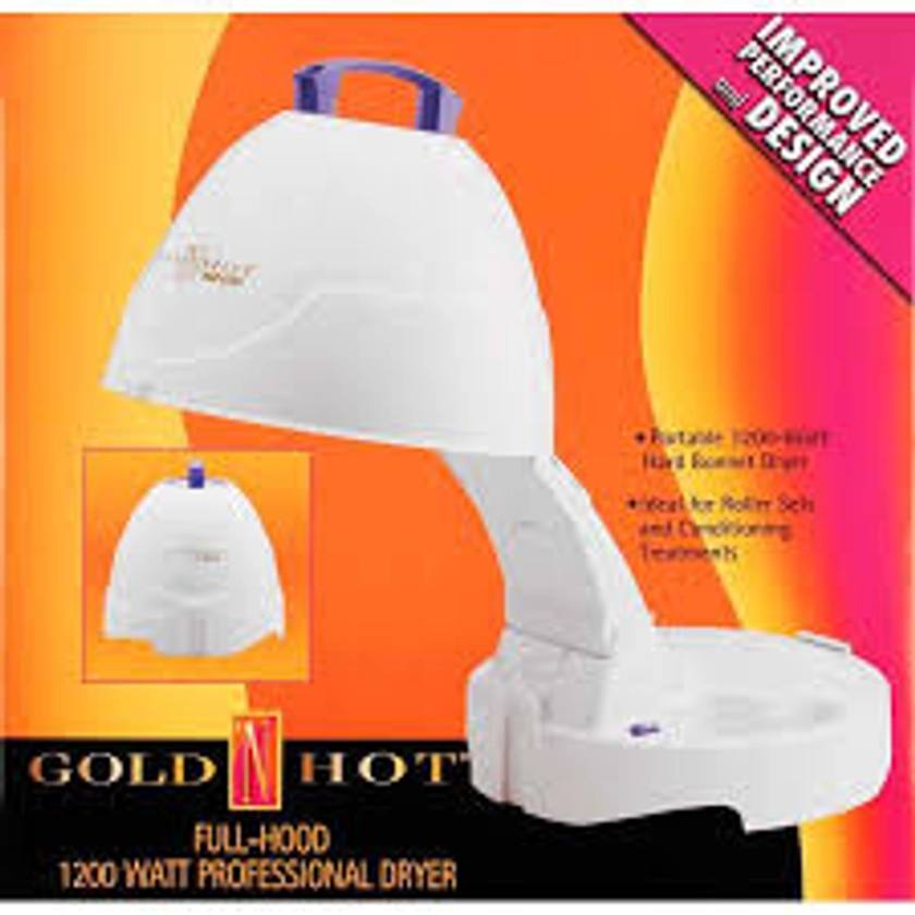 GOLD N HOT HARD BONNET DRYER 1200W (GH9271)