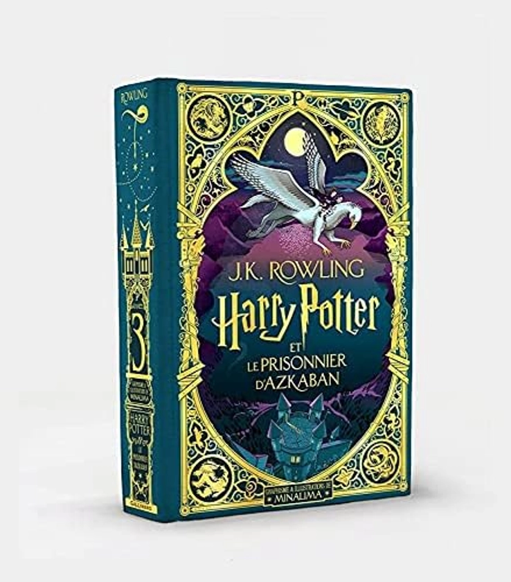 Harry Potter et le prisonnier d'Azkaban : Rowling, J.K., Minalima, Ménard, Jean-François, Minalima: Amazon.com.be: Books