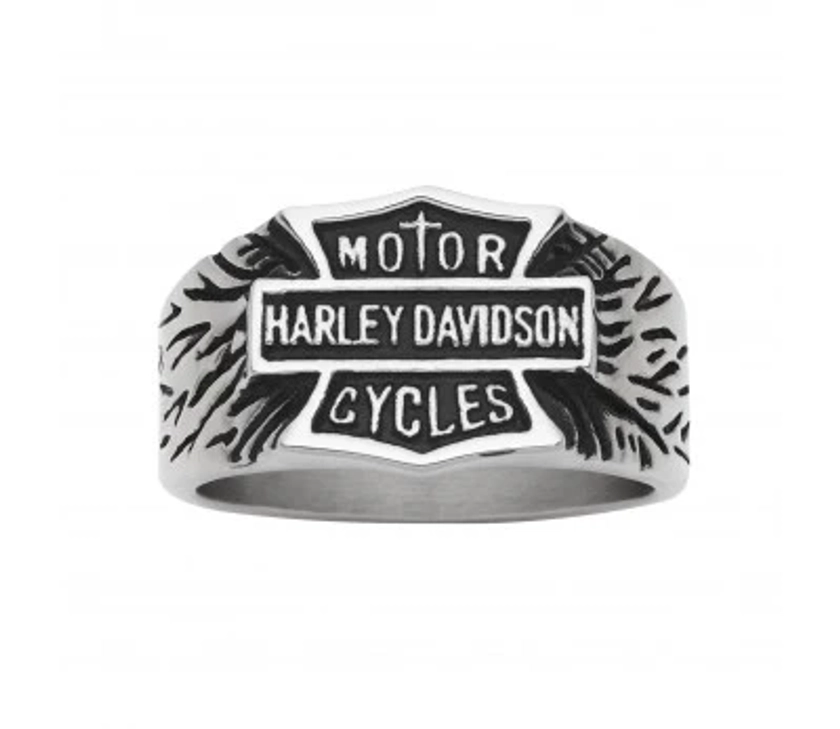 Stainless steel Harley Davidson ring
