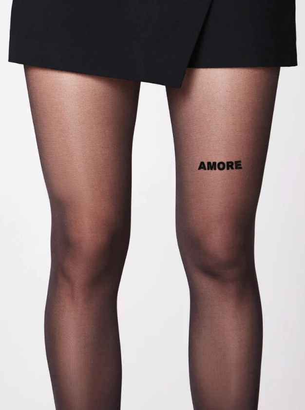 Collants Amore | 40 DEN | semi-transparent | saint sass