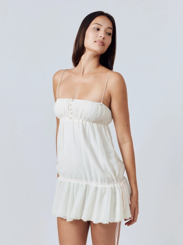 Kai Mini Dress - Ivory