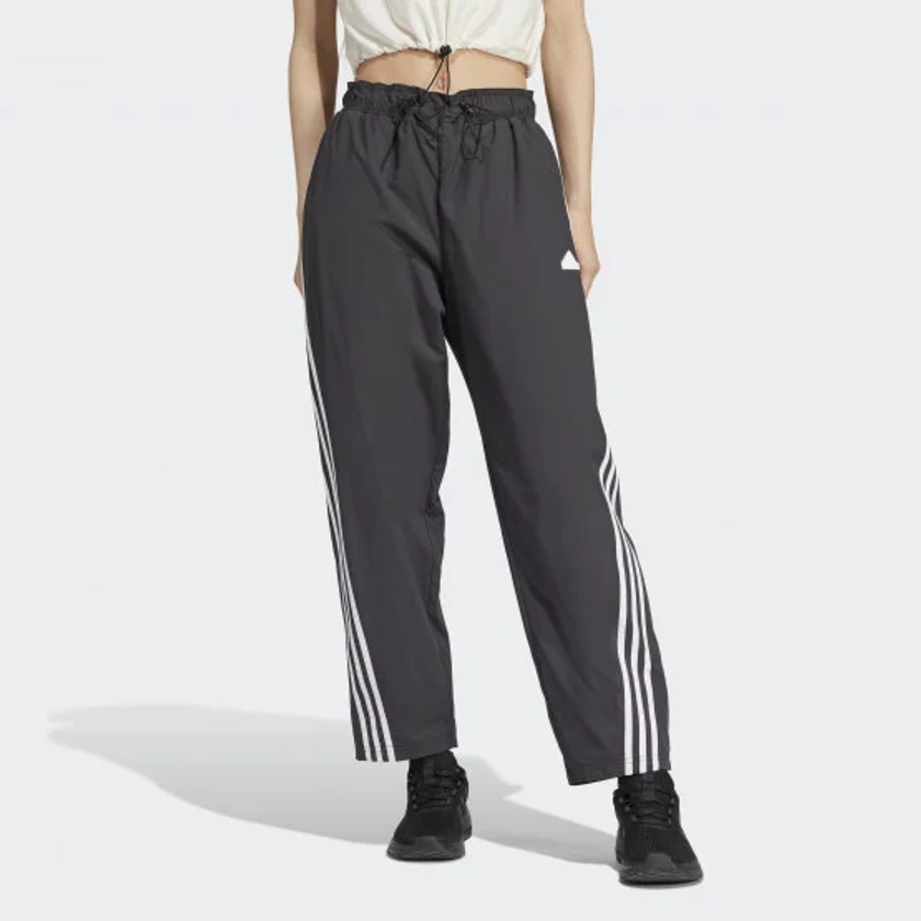 adidas sportswear Icons 3-Stripes Open Hem Women's Track Pants Black IP1567