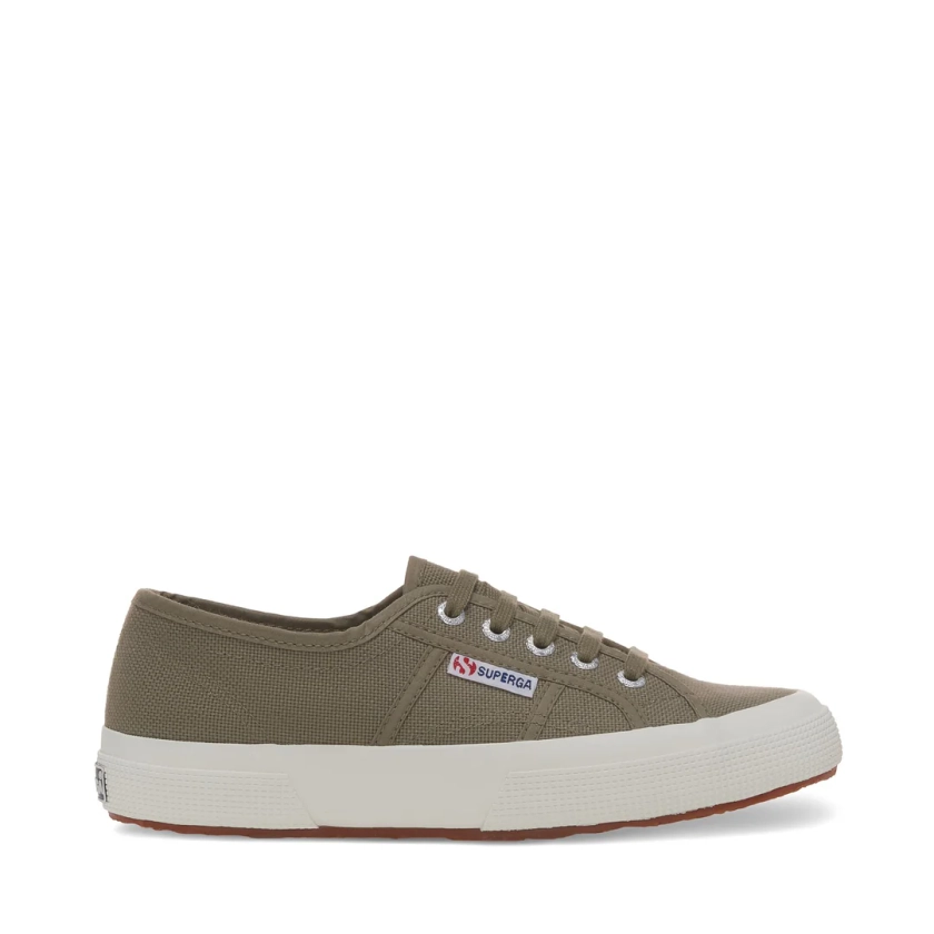 2750-COTU CLASSIC - Le Superga - Sneaker - Unisex - GREEN SAFARI-F AVORIO