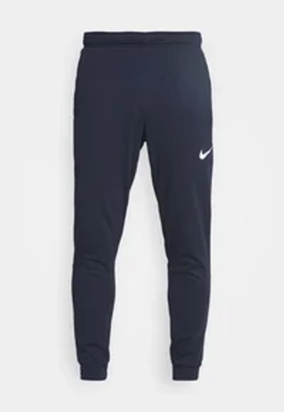 PANT TAPER - Pantalon de survêtement - obsidian/white