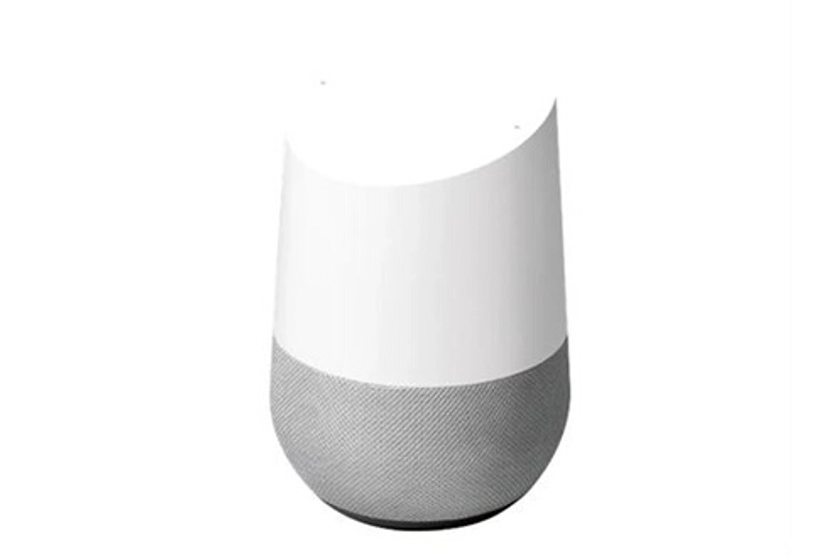 Enceinte intelligente Google Home - Haut-parleur intelligent - Wi-Fi - blanc (couleur de la grille - tissu d'ardoise) | Darty