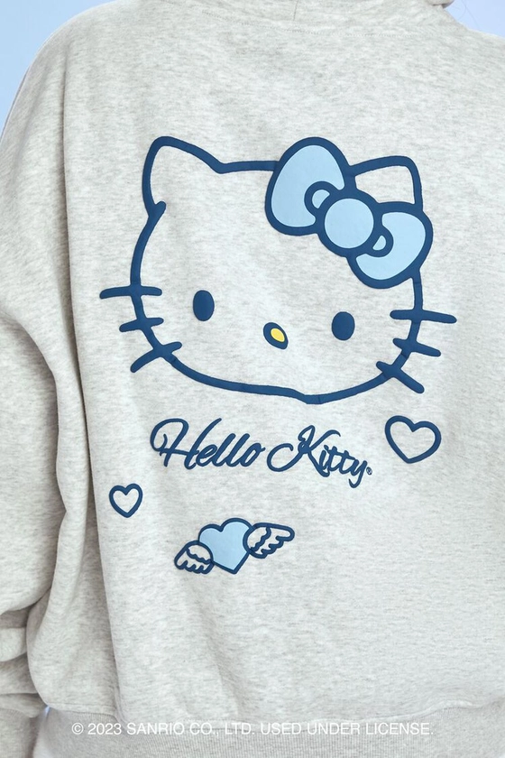 Hello Kitty Fleece Zip-Up Hoodie