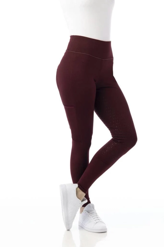 Pantalon legging Lyly fond silicone - Equithème