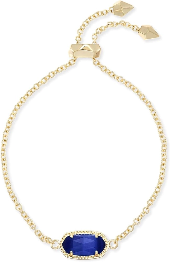 Kendra Scott Elaina Adjustable Chain Bracelet for Women, Fashion Jewelry, Gold-Plated