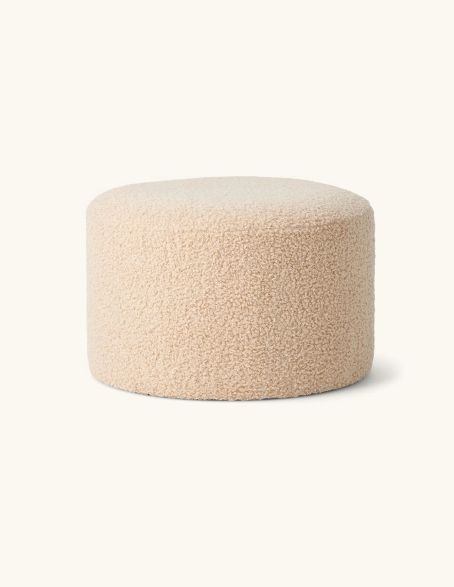 Pouf en tissu tout doux | Polyester. 25 x 39 cm. | Søstrene Grene