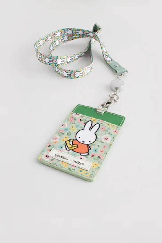 Cath Kidston Green Miffy Lanyard