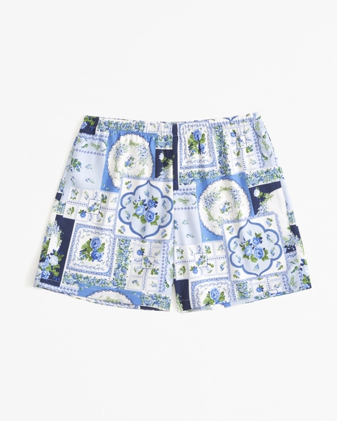 Women's Faux Silk Pull-On Short | Women's Clearance | Abercrombie.com