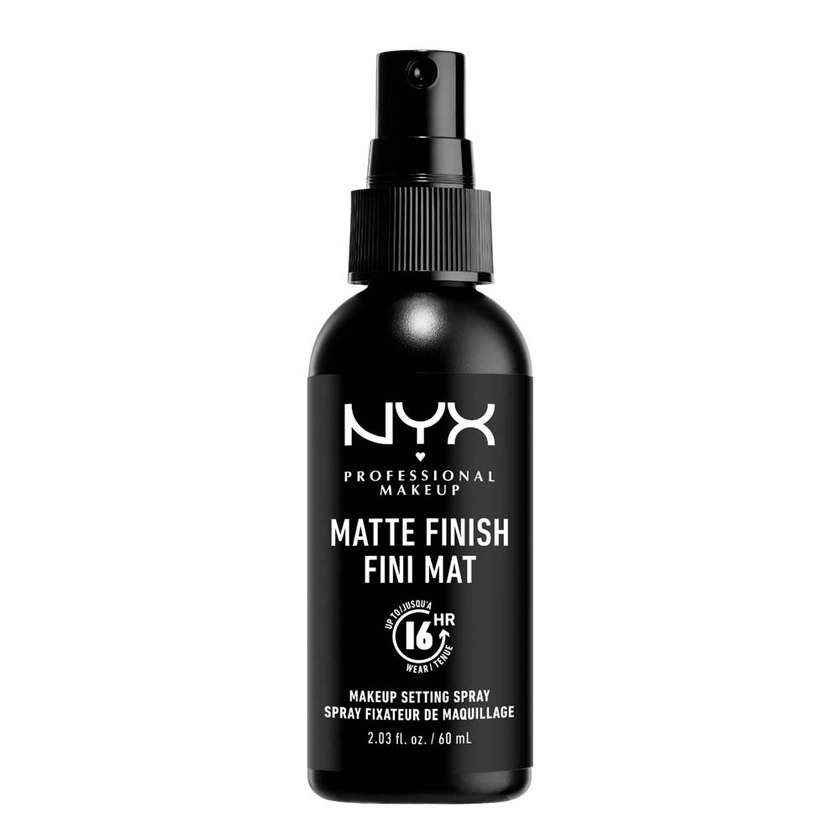 NYX Professional Makeup | Setting Spray Spray Fixateur, Tenue Longue Durée, Fini Mat - Spray Fixateur - mat -