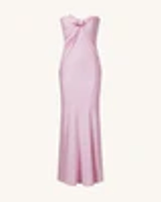 Olivia Pink Maxi Tube Dress - Pink