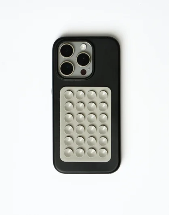 Suction Phone Sticker in Grey | Glassons AU