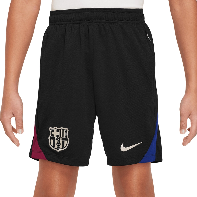 Barcelona Nike Youth 2024/25 Strike Performance Shorts - Black