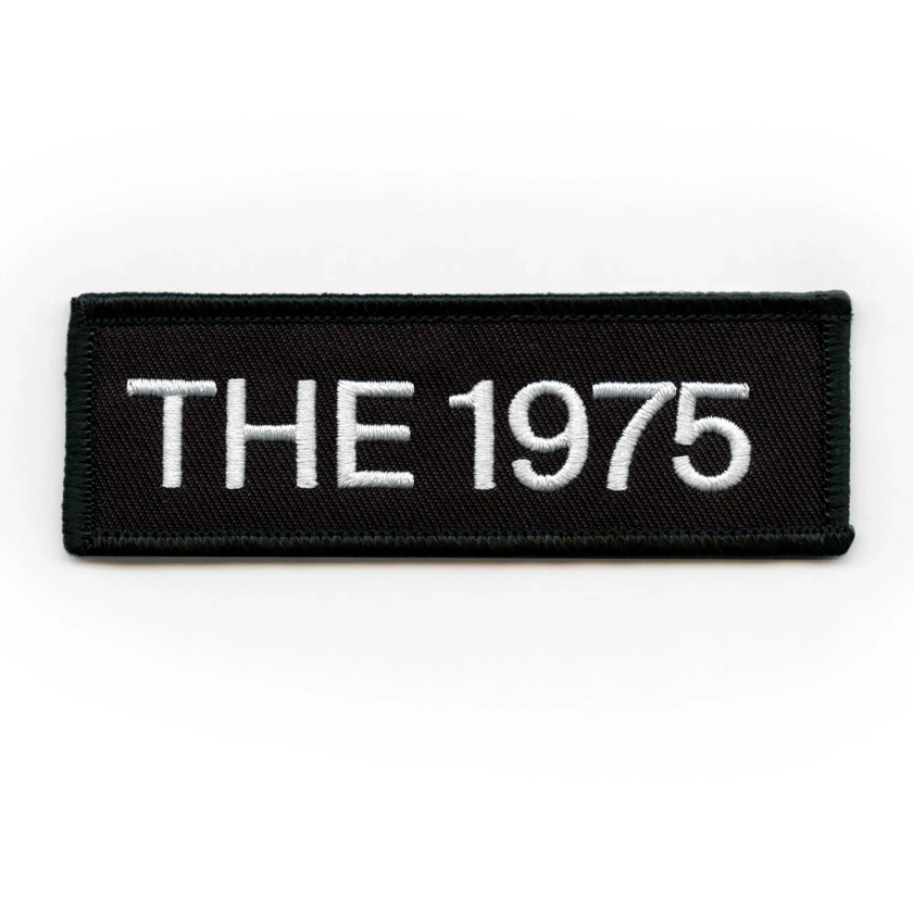 The 1975 Logo Patch English Pop Rock band Embroidered