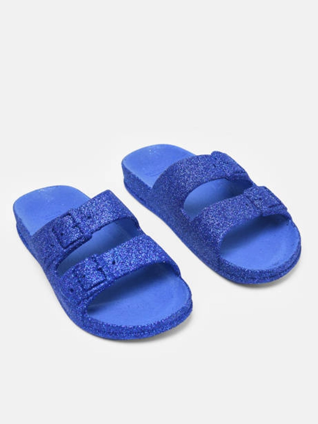 Mules et sabots Cacatoes TRANCOSO royal blue en vente au meilleur prix