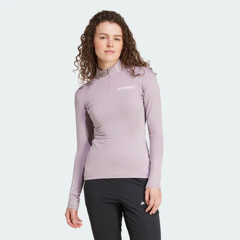 adidas Terrex Xperior Long Sleeve Tee - Μωβ | adidas Ελλάδα