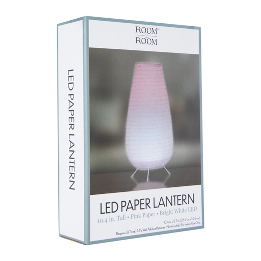 LED Paper Lantern 10.4in x 5.7in