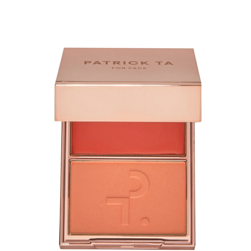 PATRICK TA Major Headlines - Double-Take Cream + Powder Blush Duo Oh She's Different | CultBeauty