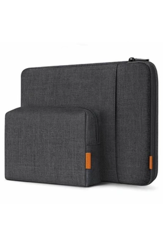 Inateck 360° Protection Housse 13 Pouces pour 13 MacBook Air Pro M3/M2/M1 2024-2018, Surface Pro 9/X/8/7, XPS 13 Pochette pour Ordinateur Portable 13 Pouces