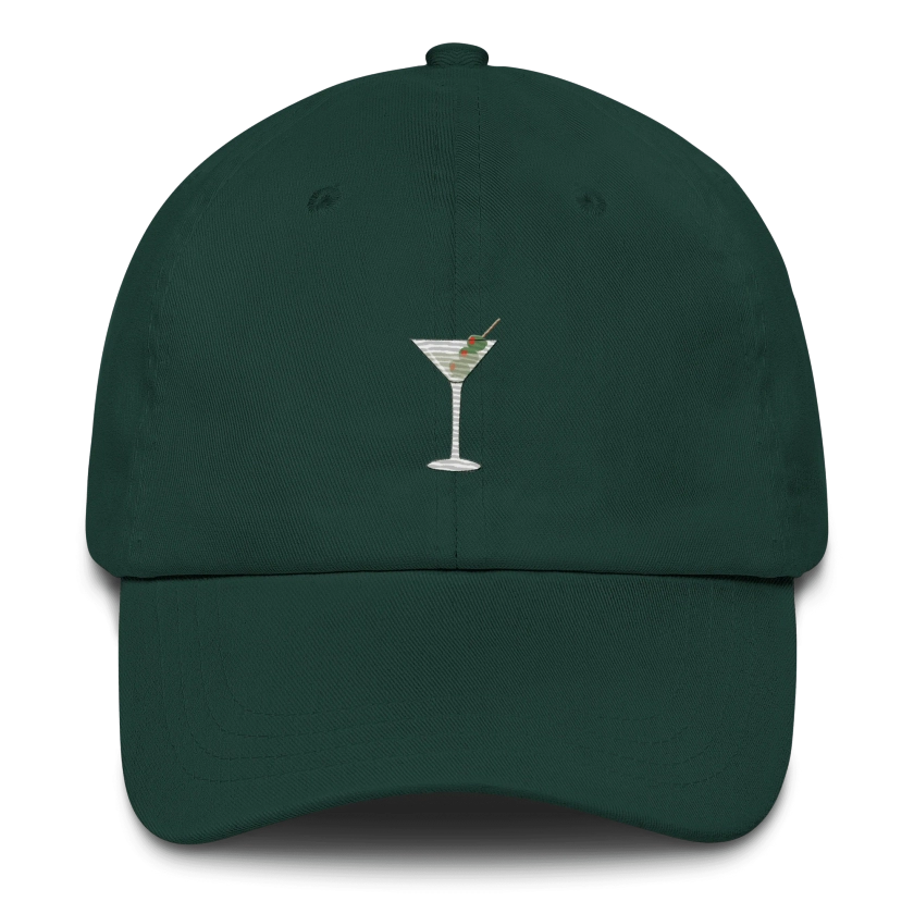 Dirty Martini Embroidered Hat – Polychrome Goods 🍊