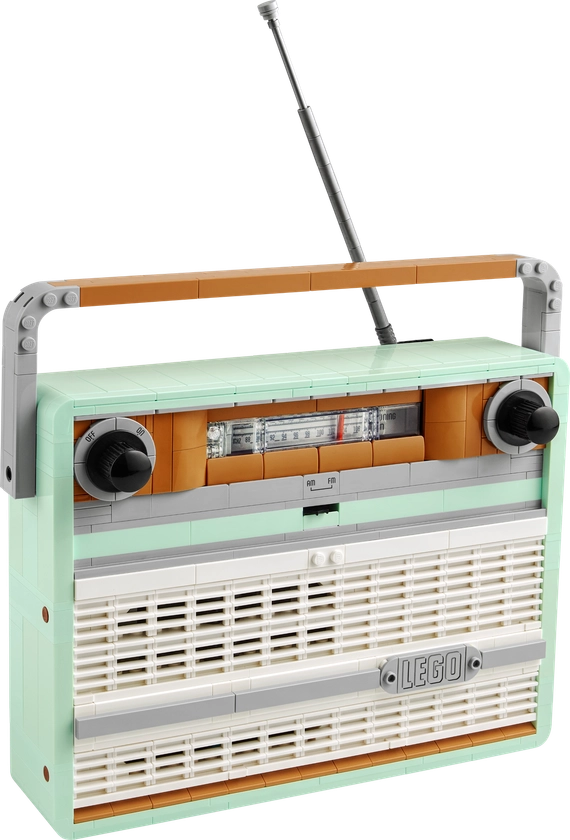 Retro Radio 10334 | LEGO® Icons | Buy online at the Official LEGO® Shop US 