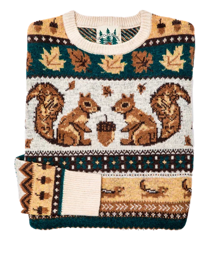 The Squirrel Nut Harvest Sweater