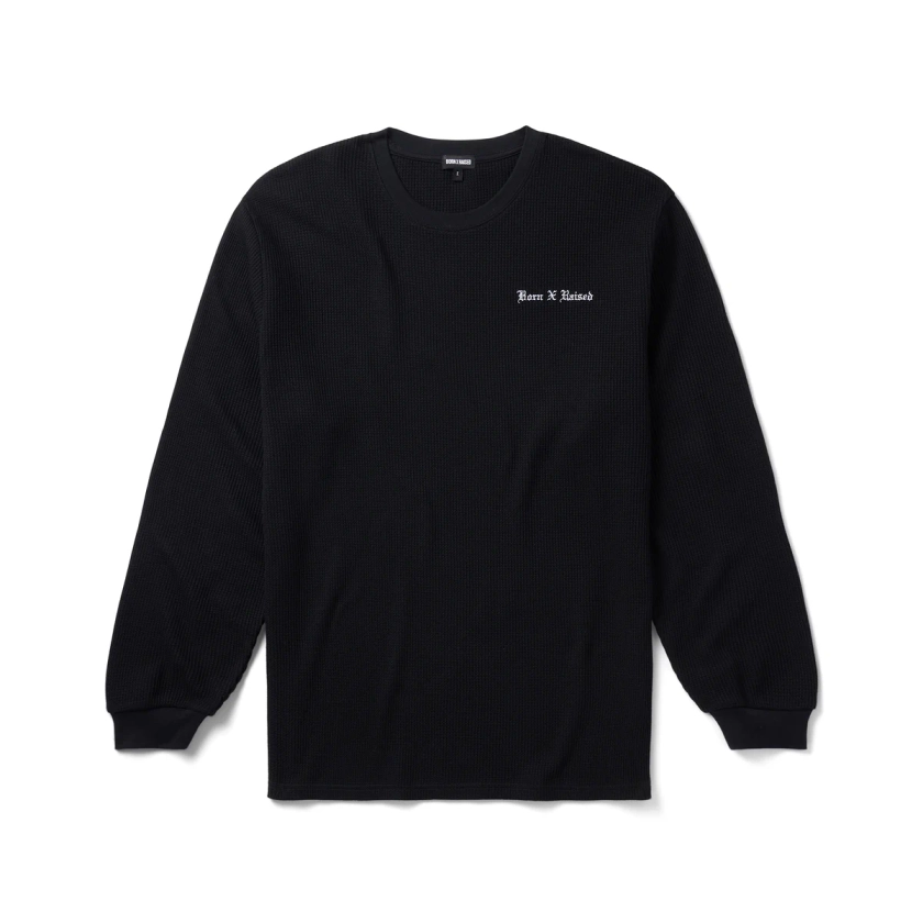 SWAYZE WAFFLE THERMAL: BLACK