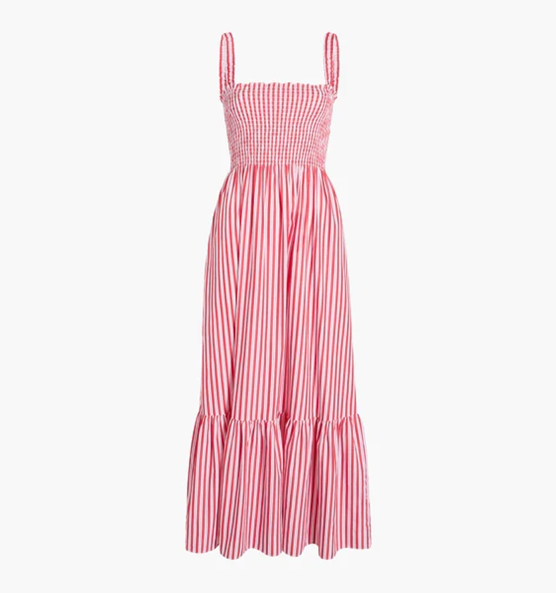 The Anjuli Nap Dress - Red Stripe