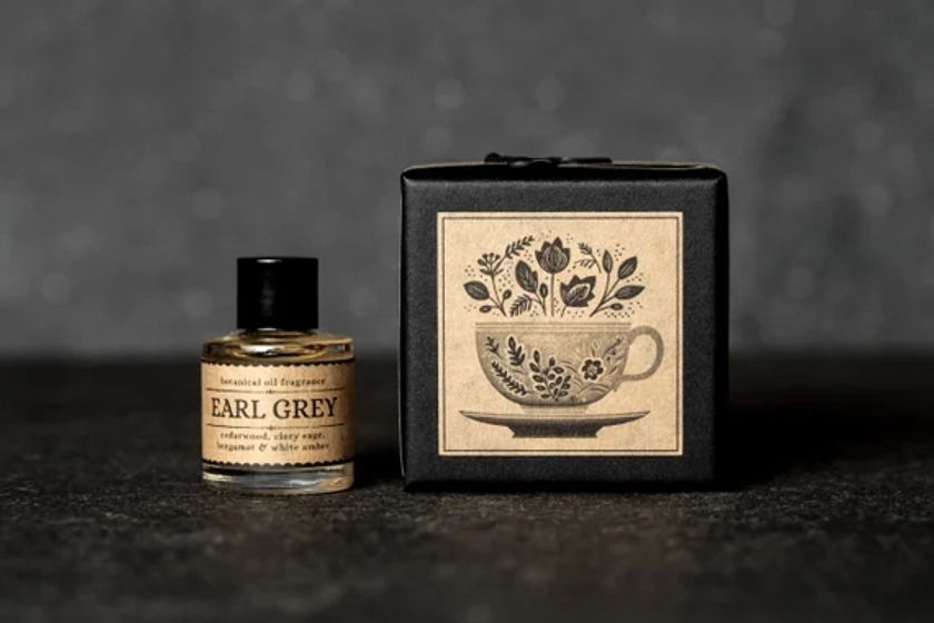 Parfum Earl Grey - Parfum naturel unisexe inspiré du thé