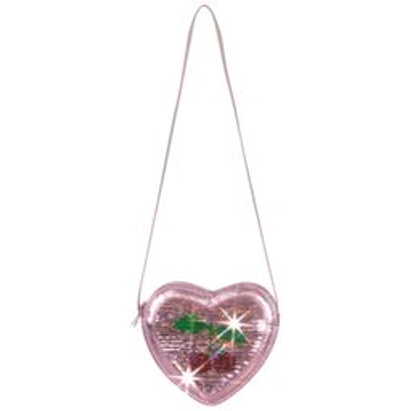 TUT HEART SEQUIN BAG