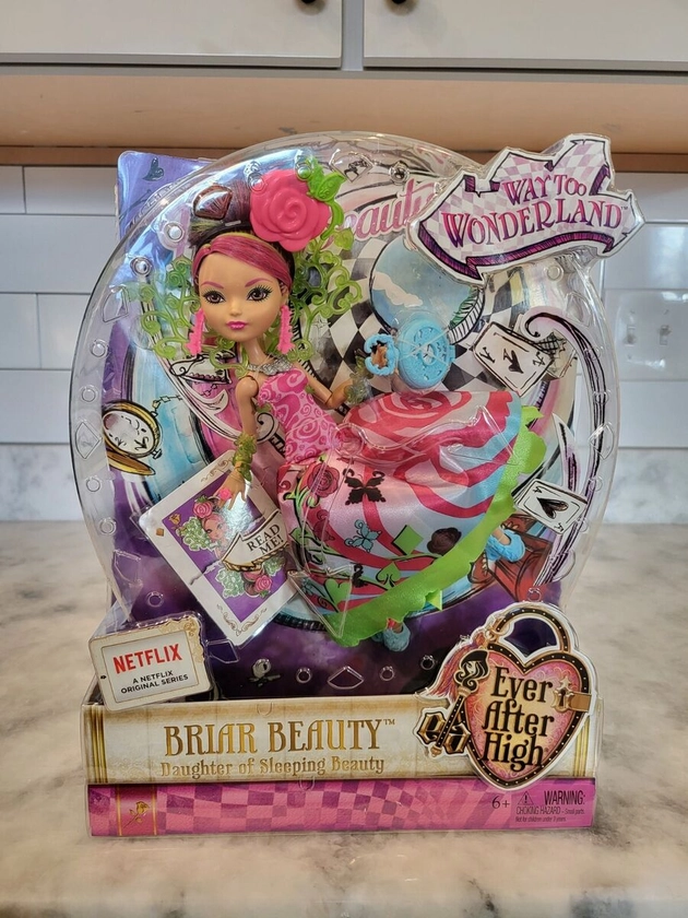 RARE Ever After High Briar Beauty, Way Too Wonderland Exclusive 2015 Mattel