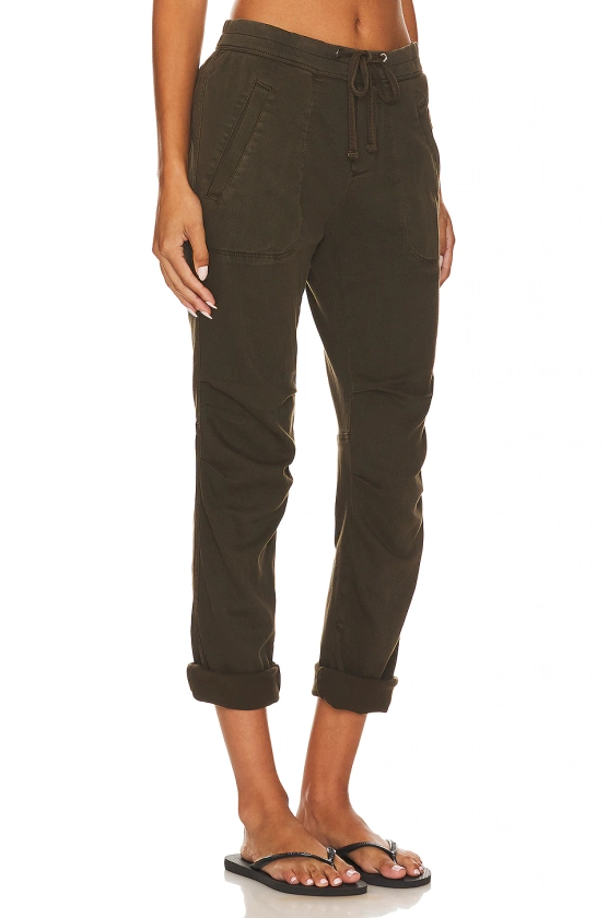 James Perse Soft Drape Utility Pant in Smoky Green | REVOLVE