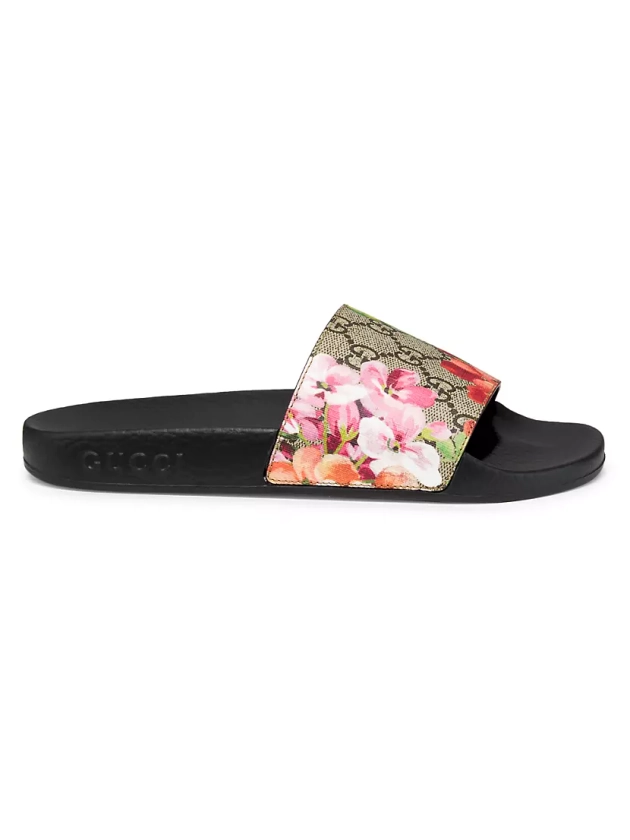 GG Blooms Supreme Slide Sandals