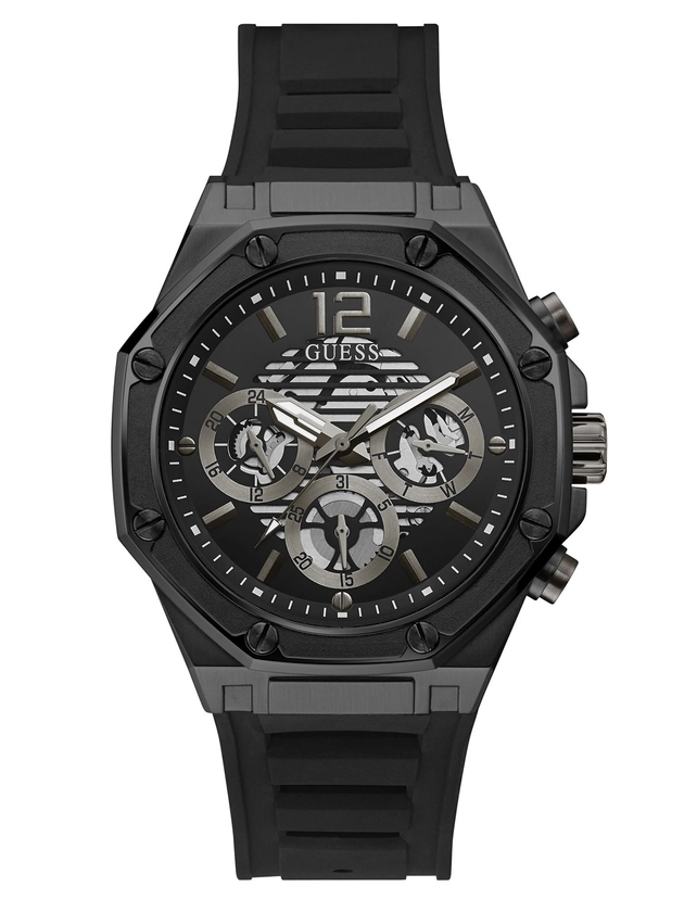 GUESS Men Momentum Skeleton Dial Analogue Watch GW0263G4