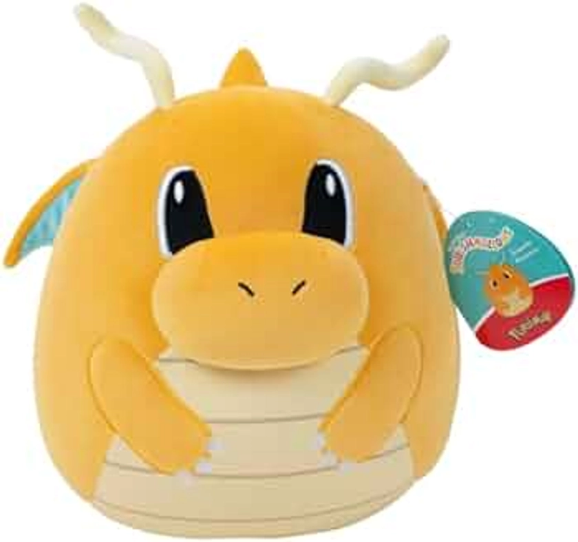 Squishmallows Pokemon 10 Inch Plush - Dragonite