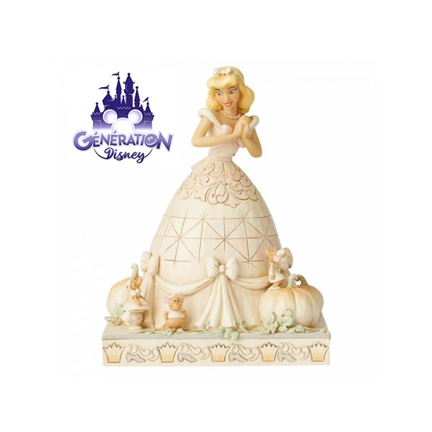 Statue Cendrillon "Darling Dreamer" White Woodland by Jim Shore