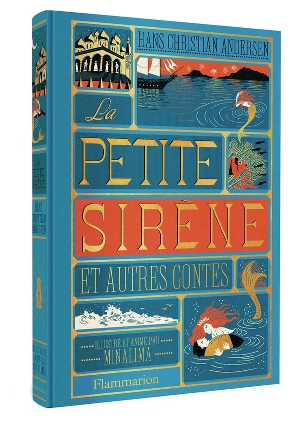 La Petite Sirène et autres contes : Hans Christian Andersen,Minalima - 2080421867 - Romans pour enfants dès 9 ans - Livres pour enfants dès 9 ans | Cultura