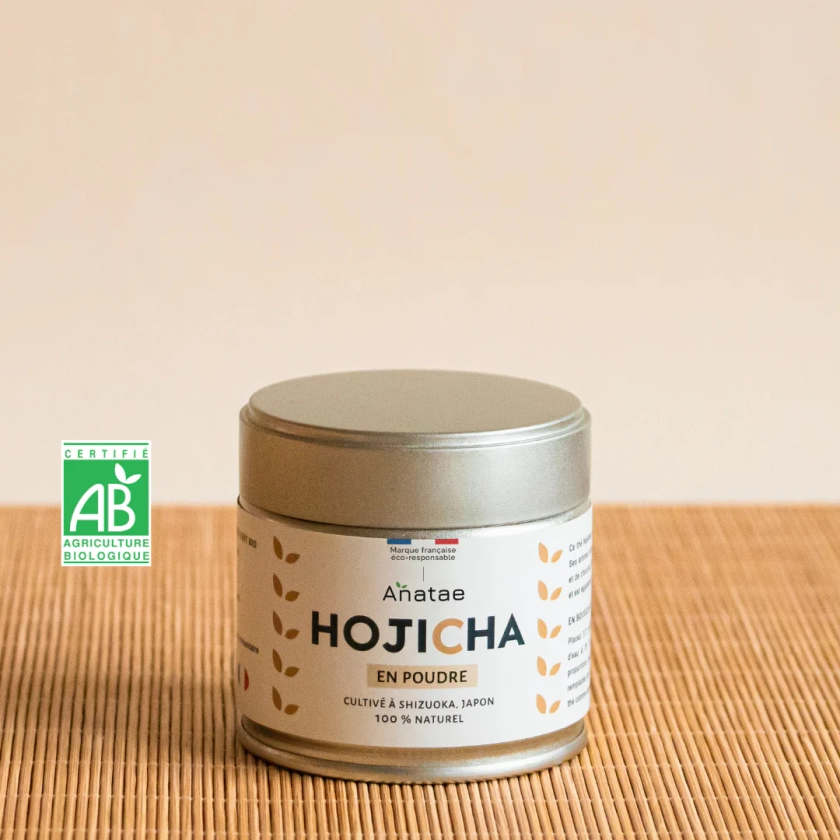 THÉ HOJICHA BIO - Thé vert grillé Japonais